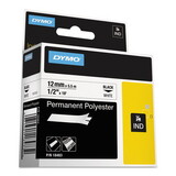 DYMO DYM18483 Rhino Permanent Poly Industrial Label Tape, 0.5