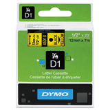 Dymo DYM45018 D1 High-Performance Polyester Removable Label Tape, 1/2