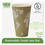 Eco-Products ECOEPBNHC16WD World Art Renewable and Compostable Insulated Hot Cups, PLA, 16 oz, 40/Packs, 15 Packs/Carton, Price/CT