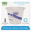 Eco-Products ECOEPCR9 BlueStripe 25% Recycled Content Cold Cups, 9 oz, Clear/Blue, 50/Pack, 20 Packs/Carton, Price/CT