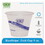 Eco-Products ECOEPCR9 BlueStripe 25% Recycled Content Cold Cups, 9 oz, Clear/Blue, 50/Pack, 20 Packs/Carton, Price/CT