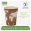 Eco-Products ECOEPECOLID8 EcoLid Renewable/Compostable Hot Cup Lids, PLA, Fits 8 oz Hot Cups, 50/Packs, 16 Packs/Carton, Price/CT