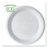 Eco-Products ECOEPP013NFA Vanguard Renewable and Compostable Sugarcane Plates, 9