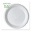 Eco-Products ECOEPP013NFA Vanguard Renewable and Compostable Sugarcane Plates, 9" dia, White, 500/Carton, Price/CT
