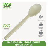 Eco-Product ECOEPS003PK Plant Starch Spoon - 7