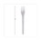 Eco-Products ECOEPS012 Plantware Compostable Cutlery, Fork, 6", Pearl White, 50/Pack, 20 Pack/Carton, Price/CT