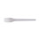 Eco-Products ECOEPS012 Plantware Compostable Cutlery, Fork, 6", Pearl White, 50/Pack, 20 Pack/Carton, Price/CT