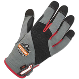 ergodyne 17123 ProFlex 710CR Heavy-Duty + Cut Resistance Gloves, Gray, Medium, 1 Pair