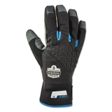 ergodyne 17352 Proflex 817 Reinforced Thermal Utility Gloves, Black, Small, 1 Pair