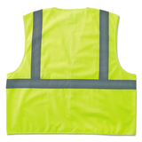 ergodyne 20975 GloWear 8205HL Type R Class 2 Super Econo Mesh Safety Vest, Lime, Large/X-Large