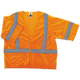 ergodyne 22013 GloWear 8310HL Type R Class 3 Economy Mesh Vest, Orange, S/M