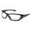 ergodyne EGO52030 Skullerz Dagr Safety Glasses, Black Frame/Smoke Lens, Nylon/Polycarb, Price/EA