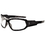 ergodyne EGO56000 Skullerz Loki Safety Glasses/Goggles, Black Frame/Clear Lens, Nylon/Polycarb, Price/EA