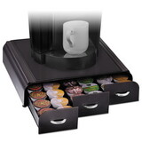 Mind Reader EMSTRY01BLK Anchor 36 Capacity Coffee Pod Drawer, 13 23/50 X 12 87/100 X 2 18/25