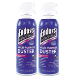 Endust END11407 Compressed Air Duster For Electronics, 10oz, 2 Per Pack