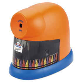 ELMER'S PRODUCTS, INC. EPI1680 Crayonpro Electric Crayon Sharpener With Replacable Blade, Orange