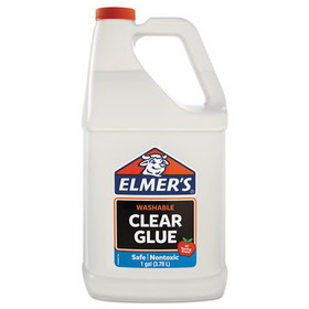 Elmer's 2022931 Clear Glue, 1 gal, Dries Clear