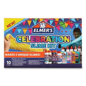 Elmer's EPI2091060 Slime Celebration Kit, 36.97 oz, Assorted Colors