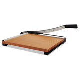 X-Acto EPI26615 Square Commercial Grade Wood Base Guillotine Trimmer, 15 Sheets, 15
