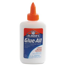 Elmer'S EPIE1322 Glue-All White Glue, Repositionable, 4 Oz