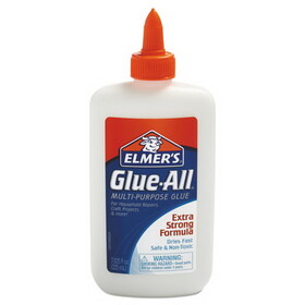 Elmer'S EPIE1324 Glue-All White Glue, Repositionable, 7.625 Oz