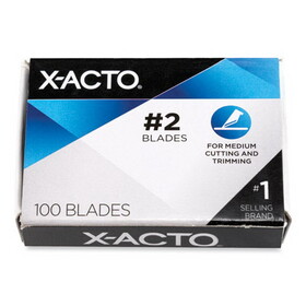 ELMER'S PRODUCTS, INC. EPIX602 #2 Bulk Pack Blades For X-Acto Knives, 100/box