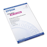 Epson EPSS041070 Matte Presentation Paper, 4.9 mil, 11 x 17, Matte Bright White, 100/Pack