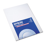 Epson EPSS041288 Premium Photo Paper, 10.4 mil, 11.75 x 16.5, High-Gloss White, 20/Pack