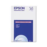 Epson EPSS041327 Premium Photo Paper, 68 Lbs., Semi-Gloss, 13 X 19, 20 Sheets/pack