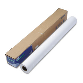 EPSON AMERICA EPSS041386 Non-Glare Matte-Finish Inkjet Paper, Double-Weight, 36" X 82ft Roll