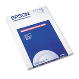 Epson EPSS041406 Ultra Premium Photo Paper, 64 Lbs., Luster, 11-3/4 X 16-1/2, 50 Sheets/pack