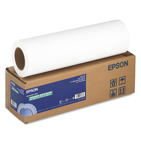 EPSON AMERICA EPSS041725 Enhanced Photo Paper, 192 G, Matte, 17" X 100 Ft