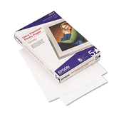 EPSON AMERICA EPSS042181 Ultra-Premium Glossy Photo Paper, 79 Lbs., 4 X 6, 60 Sheets/pack