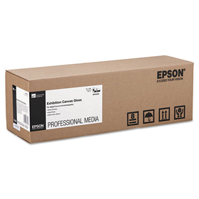 Epson EPSS045242 Exhibition Canvas Gloss, 17" X 40 Ft. Roll