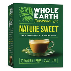 Nature Sweet EQL00139 Nature Sweet Sweetener, 2 g, 80 per box