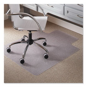 Es Robbins ESR120123 45 X 53 Lip Chair Mat, Task Series Anchorbar For Carpet Up To 1/4"