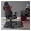 ES Robbins 121563 Game Zone Chair Mat, For Hard Floor/Medium Pile Carpet, 42 x 46, Black, Price/EA