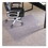 Es Robbins ESR124154 EverLife Intensive Use Chair Mat for High Pile Carpet, Rectangular with Lip, 45 x 53, Clear, Price/EA