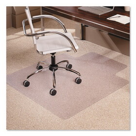 E.S. ROBBINS ESR128173 45x53 Lip Chair Mat, Multi-Task Series Anchorbar For Carpet Up To 3/8"