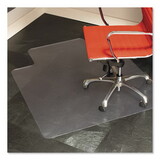 E.S. ROBBINS ESR132123 45x53 Lip Chair Mat, Multi-Task Series For Hard Floors, Heavier Use