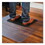 ES Robbins 184612 Sit or Stand Mat for Carpet or Hard Floors, 36 x 53 with Lip, Clear/Black, Price/EA