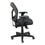 Eurotech EUTMT9400BK Apollo Mid-Back Mesh Chair, 18.1" to 21.7" Seat Height, Black, Price/EA