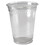 Fabri-Kal 9502055 Kal-Clear PET Cold Drink Cups, 16/18 oz, Clear, 50/Sleeve, 20 Sleeves/Carton, Price/CT