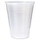 Fabri-Kal 9508028 RK Ribbed Cold Drink Cups, 12oz, Translucent, 50/Sleeve, 20 Sleeves/Carton, Price/CT