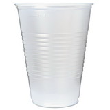 Fabri-Kal 9508032 RK Ribbed Cold Drink Cups, 16oz, Translucent, 50/Sleeve, 20 Sleeves/Carton