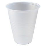 Fabri-Kal 9508022 RK Ribbed Cold Drink Cups, 7 oz, Clear