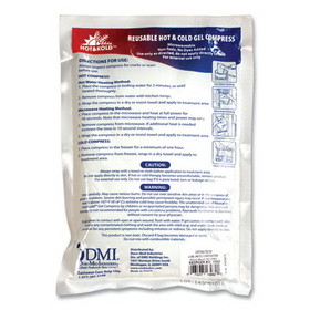 PhysiciansCare FAO13462 Reusable Hot/Cold Pack, 8.63 x 8.63, White
