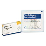 First Aid Only 3-014 Gauze Pads, 4