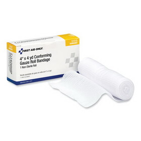 PhysiciansCare FAO51018 First Aid Conforming Gauze Bandage, Non-Sterile, 4" Wide
