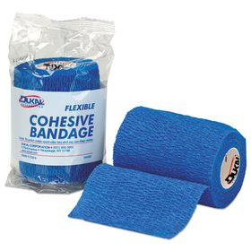 First Aid Only 5-933 First-Aid Refill Flexible Cohesive Bandage Wrap, 3" x 5 yd, Blue